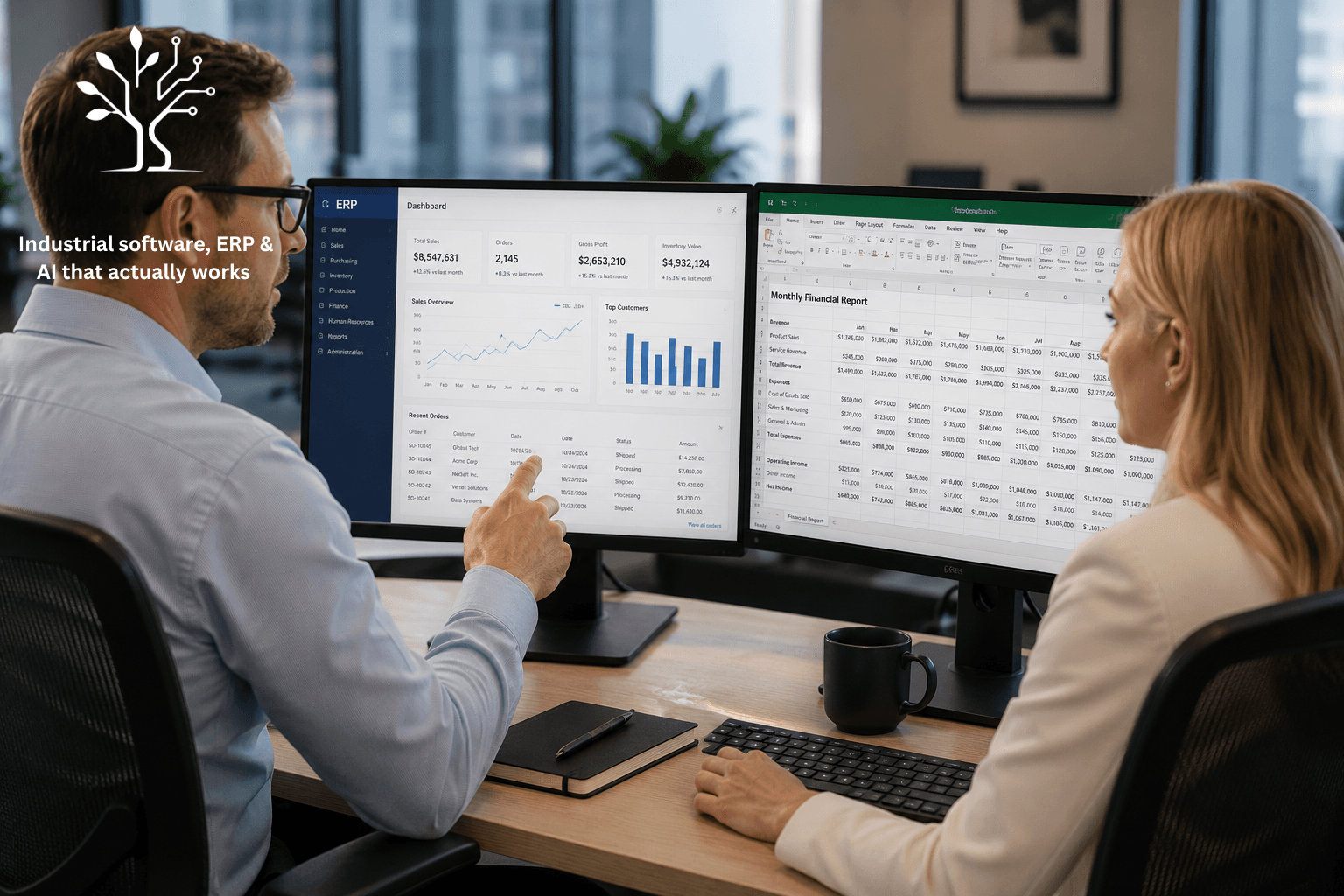Custom ERP for Accounts Receivable: Closing the Business–Finance Gap